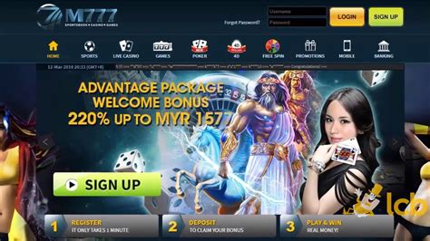 M777 casino codigo promocional